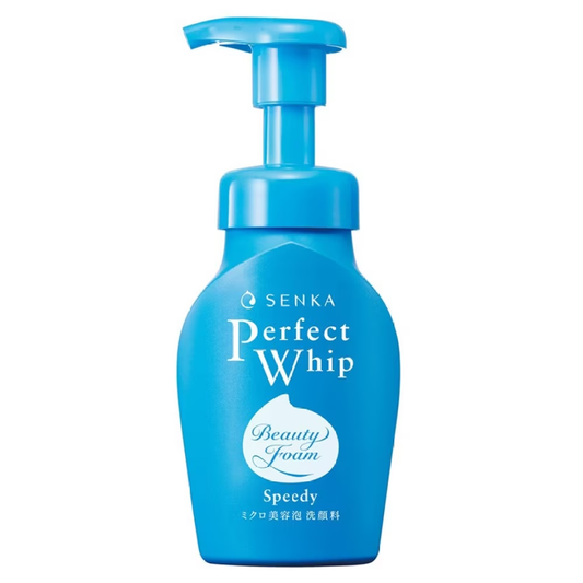 Senka Perfect Whip Speedy Beauty Foam 150ml - Gentle Deep Cleansing & Hydration