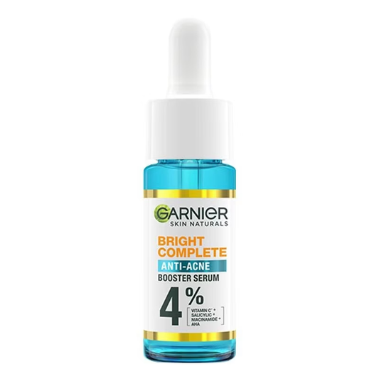 Garnier Bright Complete Anti-Acne Booster Serum 15ml - Clear & Radiant Skin