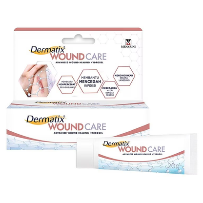 Dermatix Wound Care Hydrogel 20g - Advanced Wound Healing & Scar Reduction