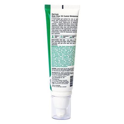 Oxe Cure Acne & Oil Control Moisturizer 75ml – Clear & Hydrated Skin