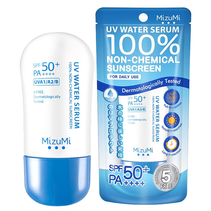 MizuMi UV Water Serum SPF50+ PA++++ – Daily Sunscreen for Sensitive Skin, 40g
