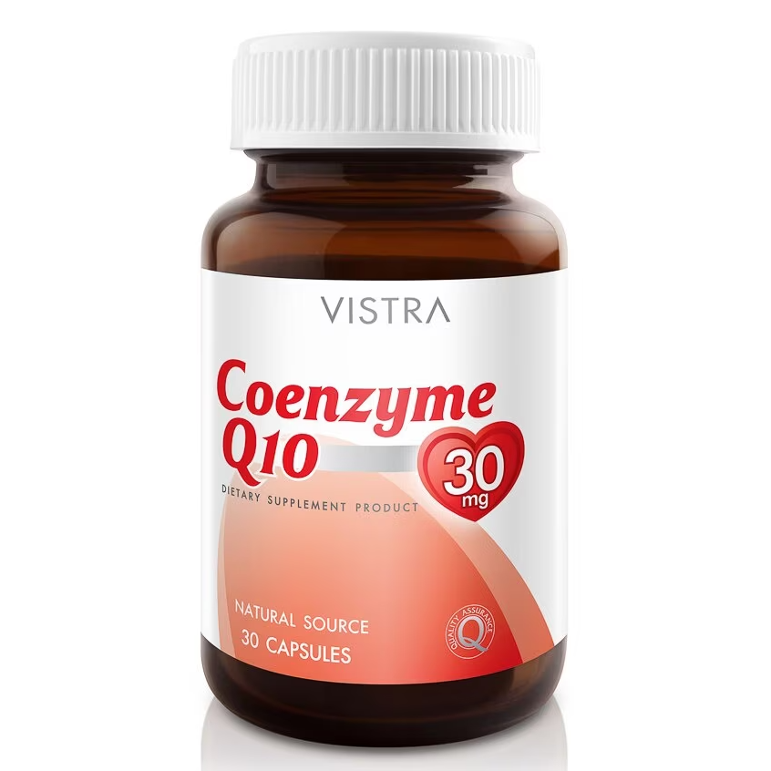 Vistra Coenzyme Q10 60 Capsules - Heart & Antioxidant Support
