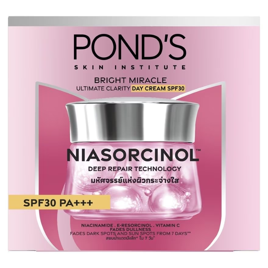 Pond's Bright Miracle Day Cream SPF30 PA++ with Niasorcinol – 45g