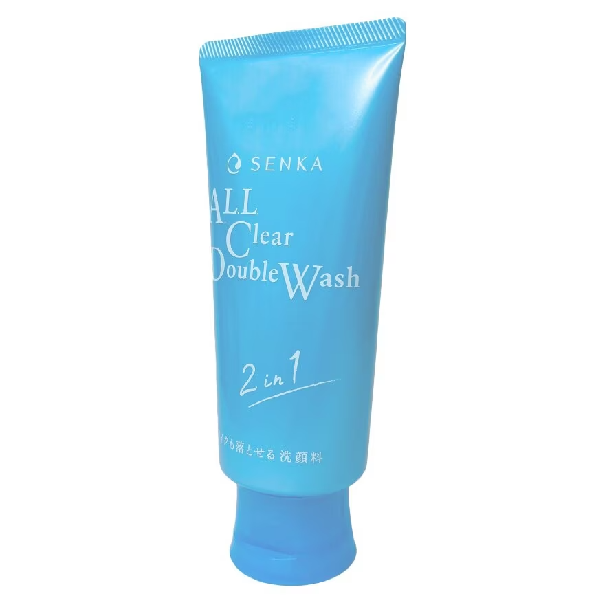 Senka All Clear Double Wash 2-in-1 Facial Cleanser – 120ml