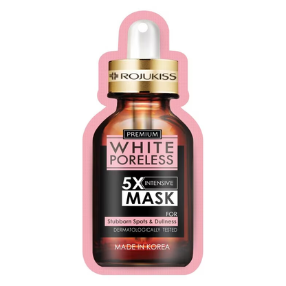 Rojukiss Premium White Poreless 5X Intensive Mask - Pack of 6