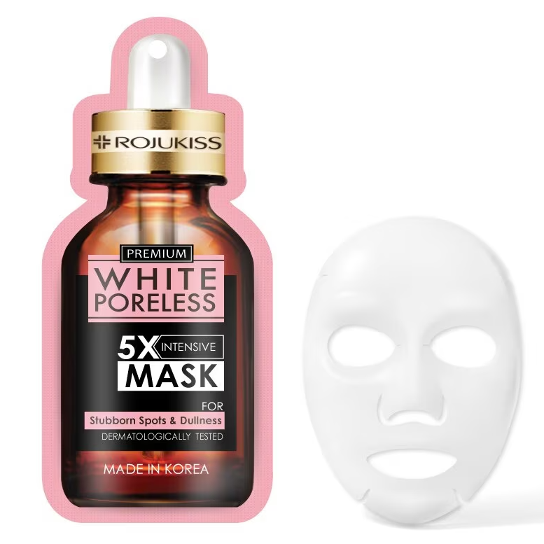 Rojukiss Premium White Poreless 5X Intensive Mask - Pack of 6