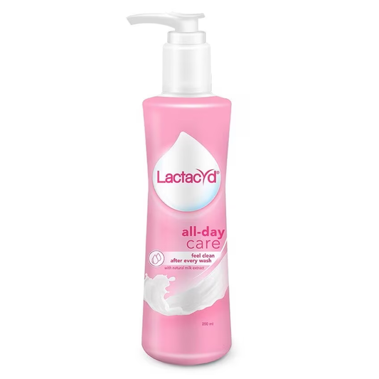 Lactacyd All Day Care Feminine Wash 250ml for Gentle, Long-Lasting Freshness
