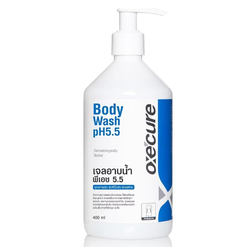Oxe Cure pH5.5 Body Wash - Gentle Skincare for Sensitive Skin 400ml