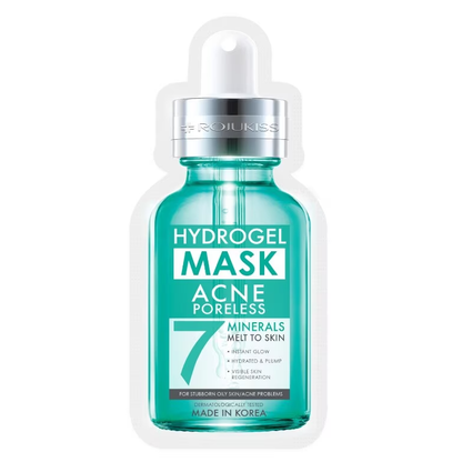 Rojukiss Acne Poreless Hydrogel Mask with 7 Minerals – Pack of 6