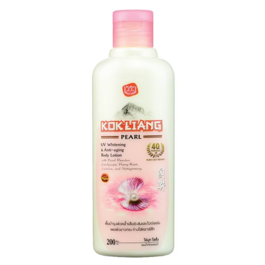 Kok Liang Pearl UV Whitening & Anti-Aging Body Lotion - 200ml