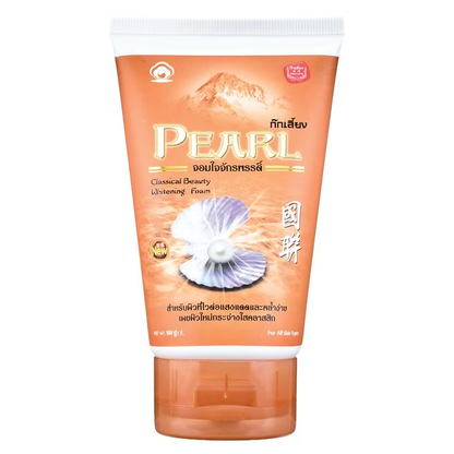 Kok Liang Pearl Whitening Foam 100g - Brightening Facial Cleanser
