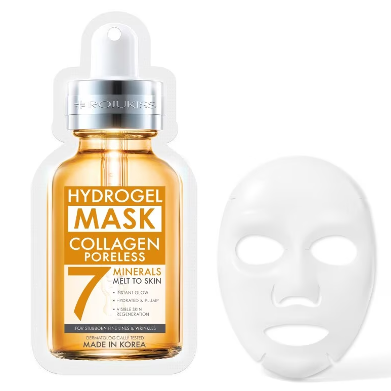 Rojukiss Collagen & Mineral Hydrogel Mask - Pore Tightening & Hydrating (6 Pack)