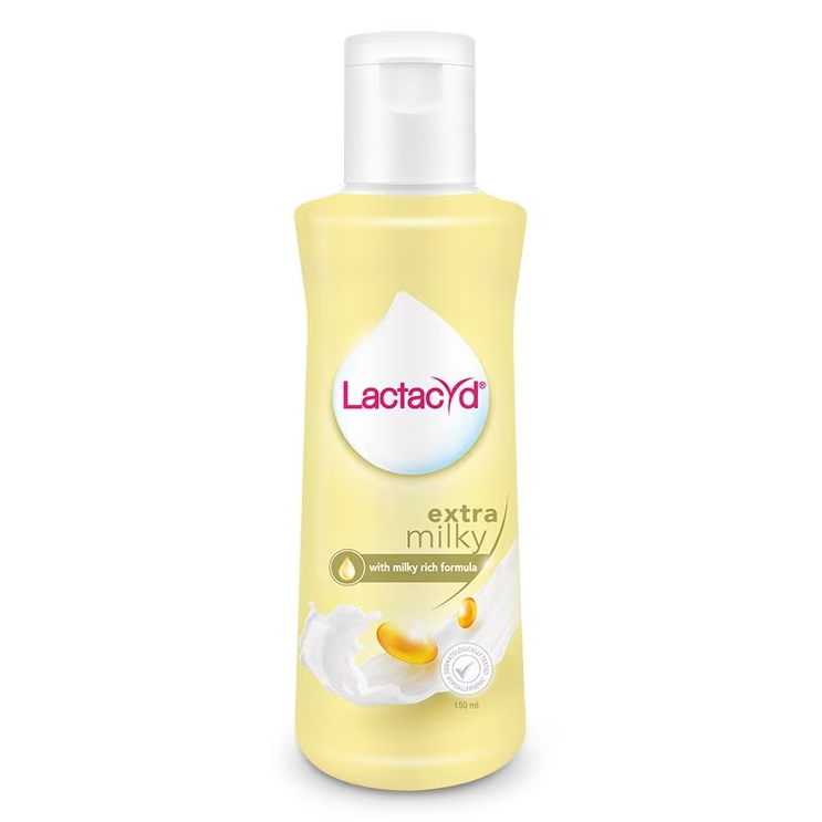 Lactacyd Extra Milky 150ml – Gentle Hydrating Feminine Wash