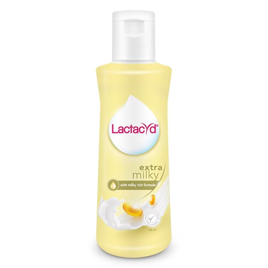 Lactacyd Extra Milky 150ml – Gentle Hydrating Feminine Wash