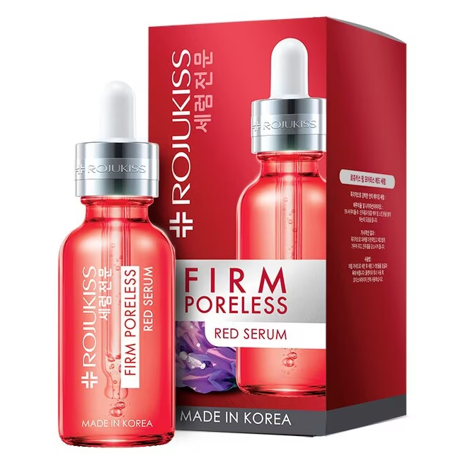 Rojukiss Firm Poreless Red Serum 30ml – Anti-Aging & Pore Minimizer