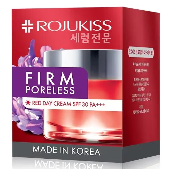 Rojukiss Firm Poreless Red Day Cream SPF30 PA+++ 45ml - Anti-Aging & Skin Brightening