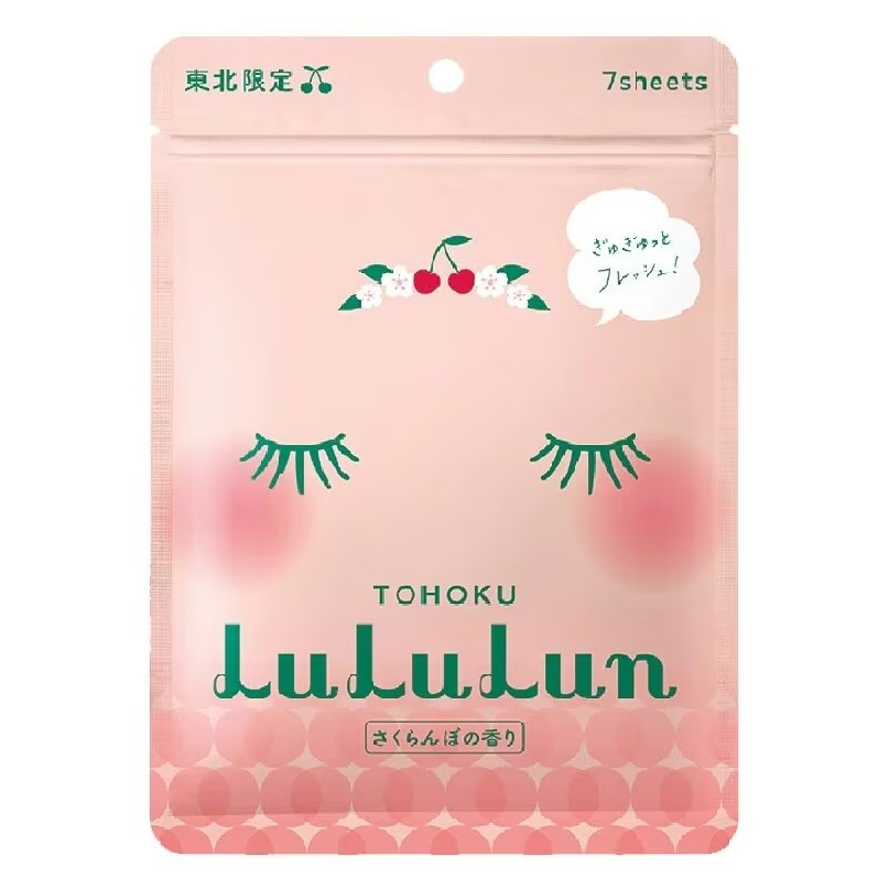 Lululun Tohoku Face Mask – 3 Pack of 7 Sheets | Made in Japan