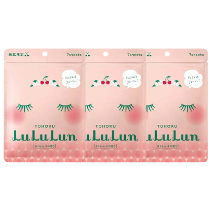 Lululun Tohoku Face Mask – 3 Pack of 7 Sheets | Made in Japan
