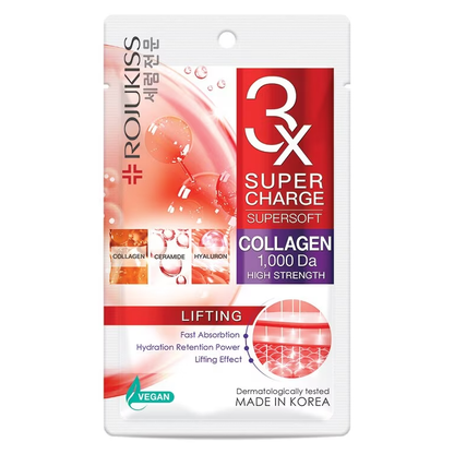 Rojukiss Super Charge Collagen Lift Mask – Pack of 6