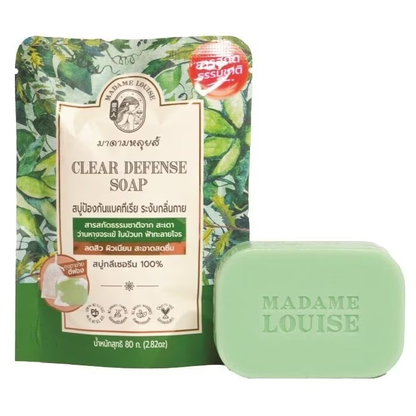 Madame Louis Clear Defense Soap 80g – Effective Antibacterial Care for Clear, Healthy Skin