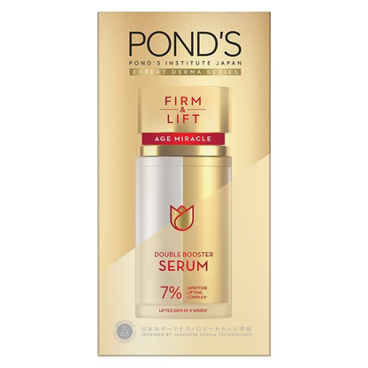 Pond's Firm & Lift Age Miracle Double Booster Serum 30ml - Anti-Aging & Skin Rejuvenation