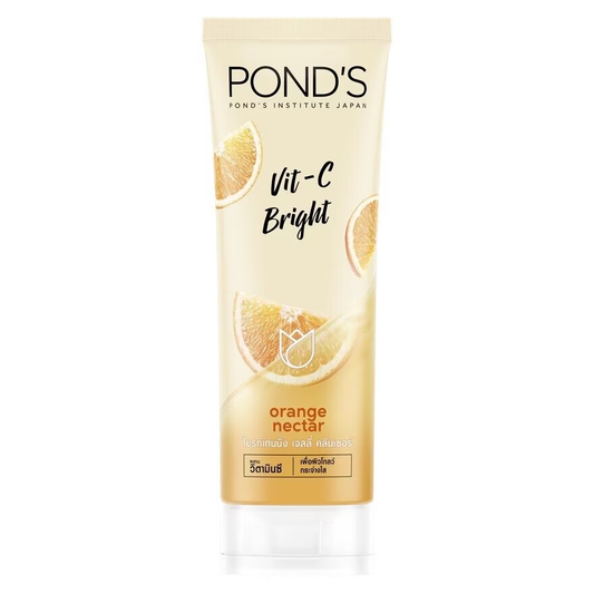 Pond's Vitamin C Bright Orange Nectar Jelly Cleanser – 100g for Radiant Skin