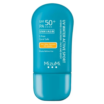 MizuMi UV Water Active Sport Sunscreen SPF50+ PA++++ - 40g, Made in Japan