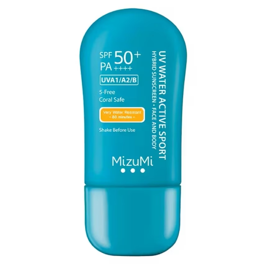 MizuMi UV Water Active Sport Sunscreen SPF50+ PA++++ - 40g, Made in Japan