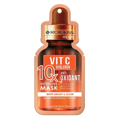 Rojukiss Vitamin C Hyaluronic Acid 10X Intensive Mask – Pack of 6