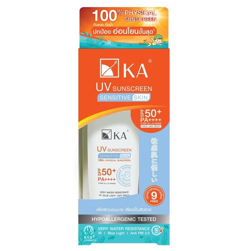 KA UV Sunscreen SPF50+ PA++++ for Sensitive Skin - 30ml