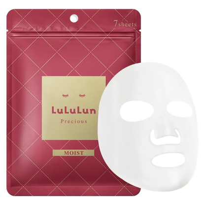 Lululun Precious Moisturizing Face Mask (3-Pack of 7 Sheets) - Made in Japan