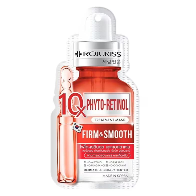 Rojukiss Phyto-Retinol 10X Firm & Hydrating Treatment Mask (Set of 6)