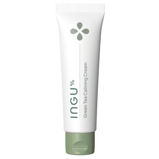 INGU Skin Green Tea Calming Cream 20ml – Natural Moisturizer & Soothing Treatment