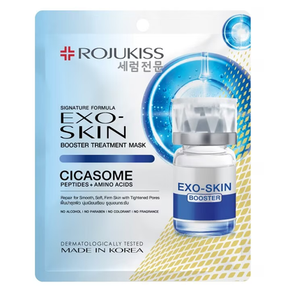 Rojukiss Exo-Skin Booster Cicasome Mask – Pack of 6 for Sensitive & Damaged Skin