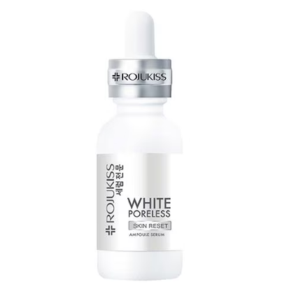 Rojukiss White Poreless Skin Reset Serum 30ml – Brightening & Pore Tightening