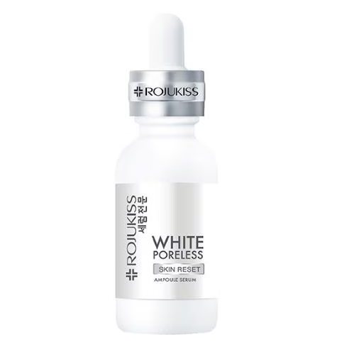 Rojukiss White Poreless Skin Reset Serum 30ml – Brightening & Pore Tightening