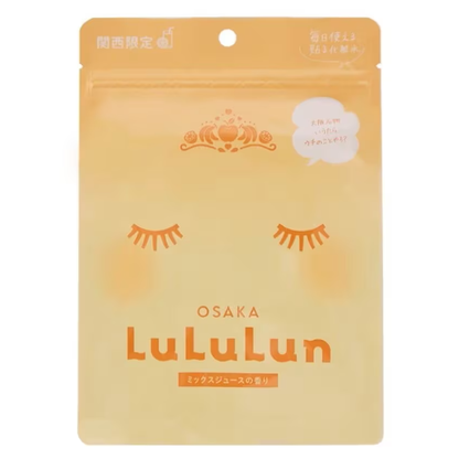 Lululun Osaka Face Mask - Hydrating Japanese Sheet Masks (3-Pack of 7 Sheets)