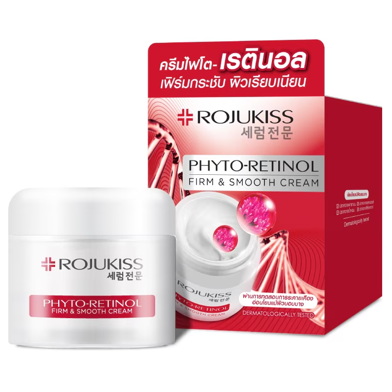 Rojukiss Phyto-Retinol Firming & Smooth Cream 50ml - Anti-Aging & Hydrating