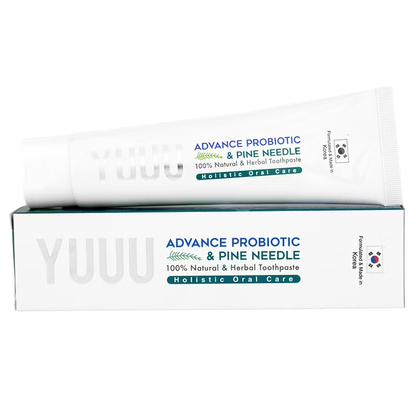 Interpharma YUUU Probiotic Toothpaste 120g – Natural Oral Care for Gum and Tooth Health