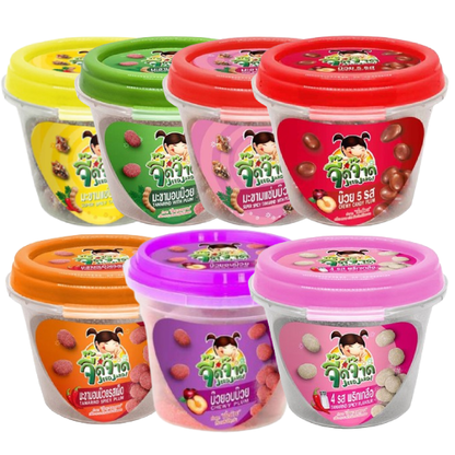 Jeedjad Tamarind & Plum Mix Pack - 7 Flavors, Spicy, Sweet & Tangy Snacks
