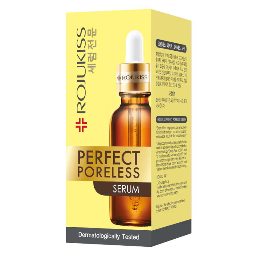 Rojukiss Perfect Poreless Serum 30ml – Minimize Pores & Boost Skin Firmness