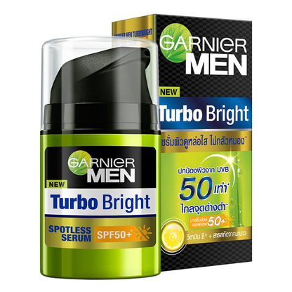 Garnier Men Turbo Bright Serum SPF50 - 40ml - Made in Indonesia