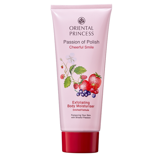 Oriental Princess Passion of Polish Cheerful Smile Exfoliating Body Moisturizer 200g