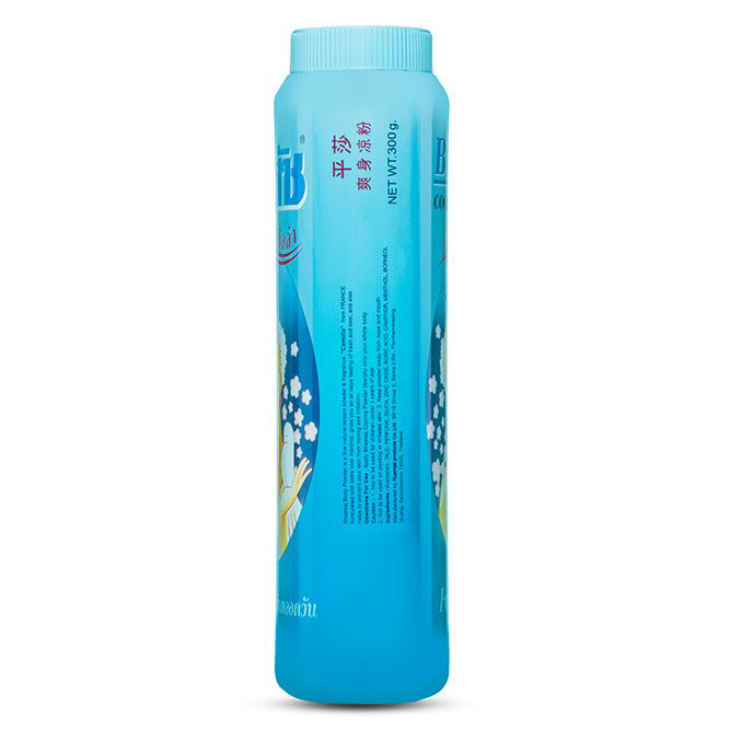 Bheasaj Cooling Talc Powder with Camilla Scent – 200g – Made in Thailand