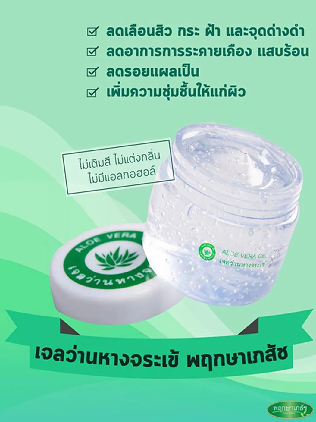 Pruksa Aloe Vera Gel 50g - Natural Hydrating Skincare Solution