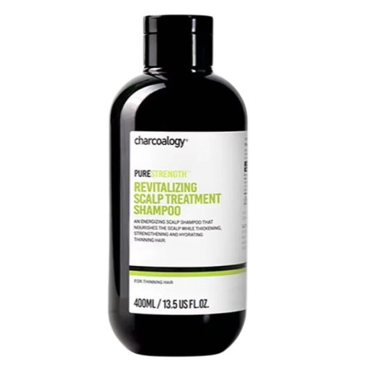 Charcoalogy Pure Strength Revitalizing Scalp Treatment Shampoo 400ml