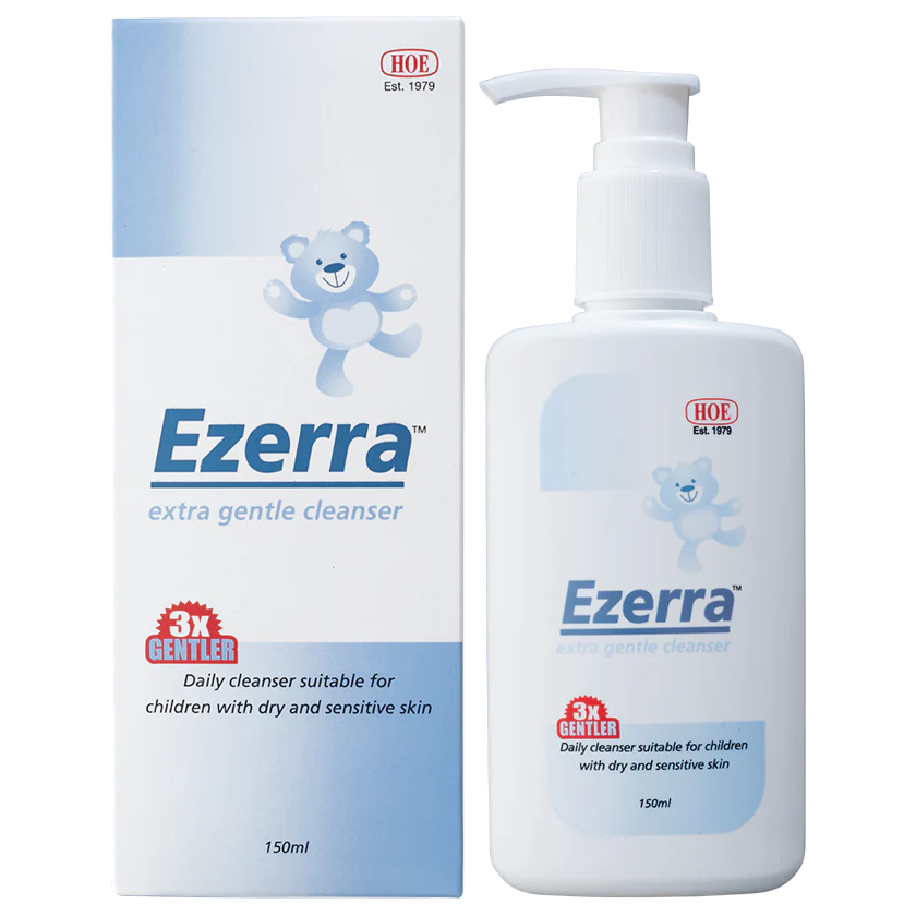 Hoe Ezerra Extra Gentle Cleanser & Shower Gel for Babies & Children 150ml