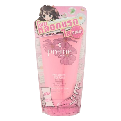 Preme Nobu Pink Natural Face Foam - Gentle Cleansing for All Skin Types