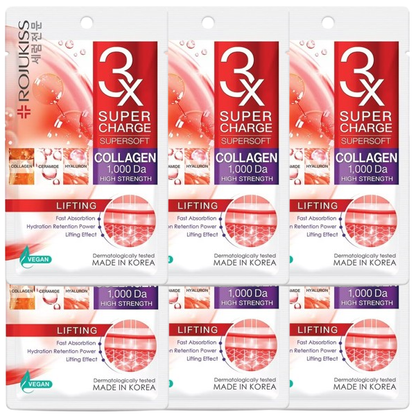 Rojukiss Super Charge Collagen Lift Mask – Pack of 6