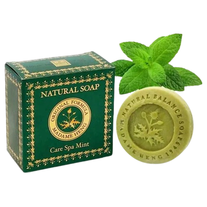 Madame Heng Spa Mint Natural Soap 150g – Refreshing & Nourishing Thai-made Skincare
